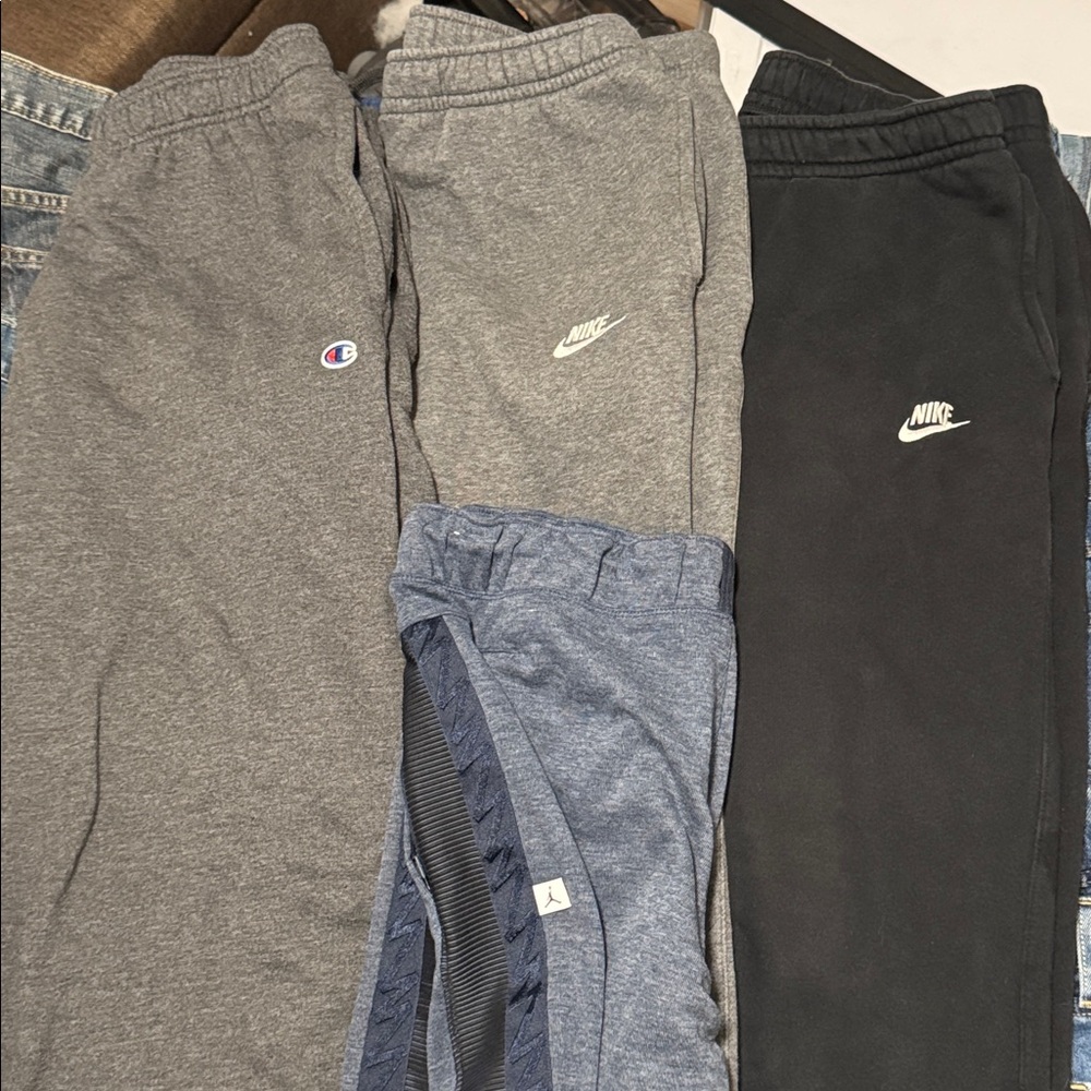 Nike and Champion Sweatpants Bundle